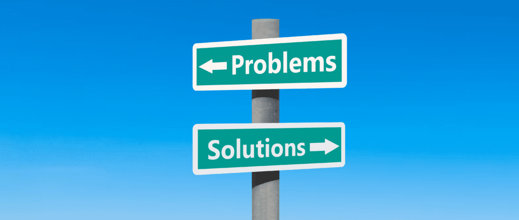 Problem Solution road sign